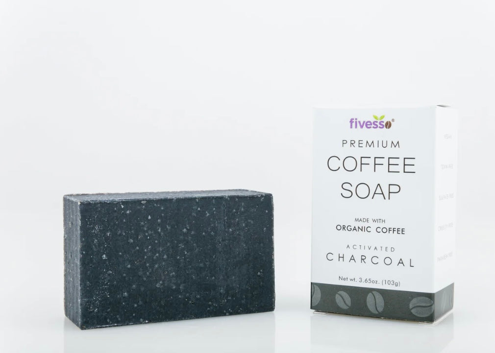 Activated Charcoal - Premium Coffee Soap Bar