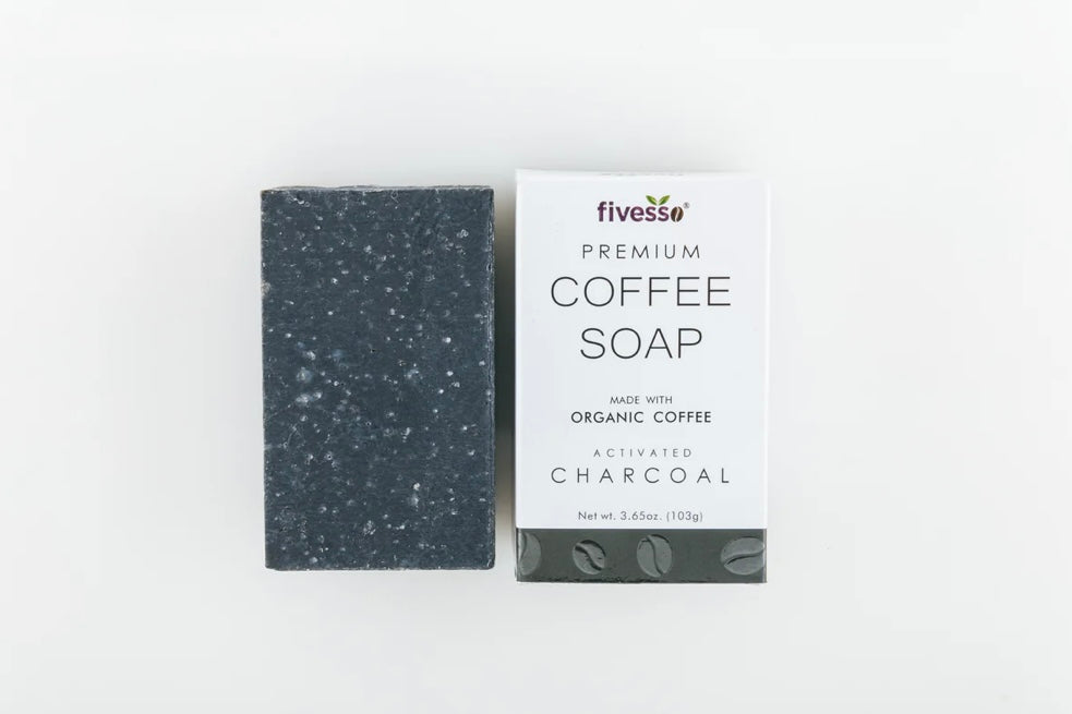 Activated Charcoal - Premium Coffee Soap Bar