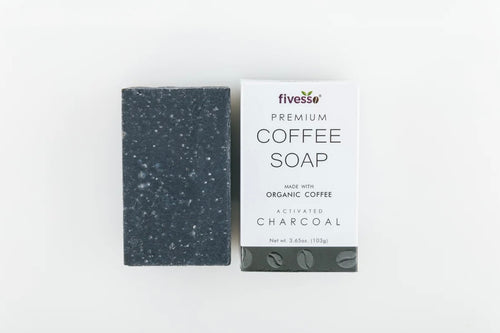 Activated Charcoal - Premium Coffee Soap Bar