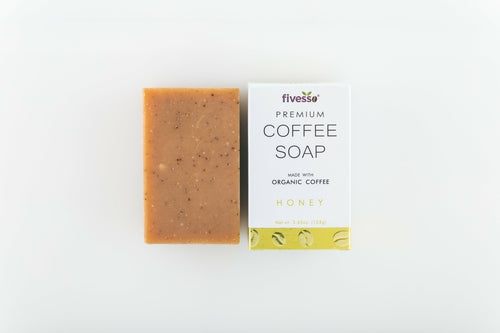 Honey - Premium Coffee Soap Bar